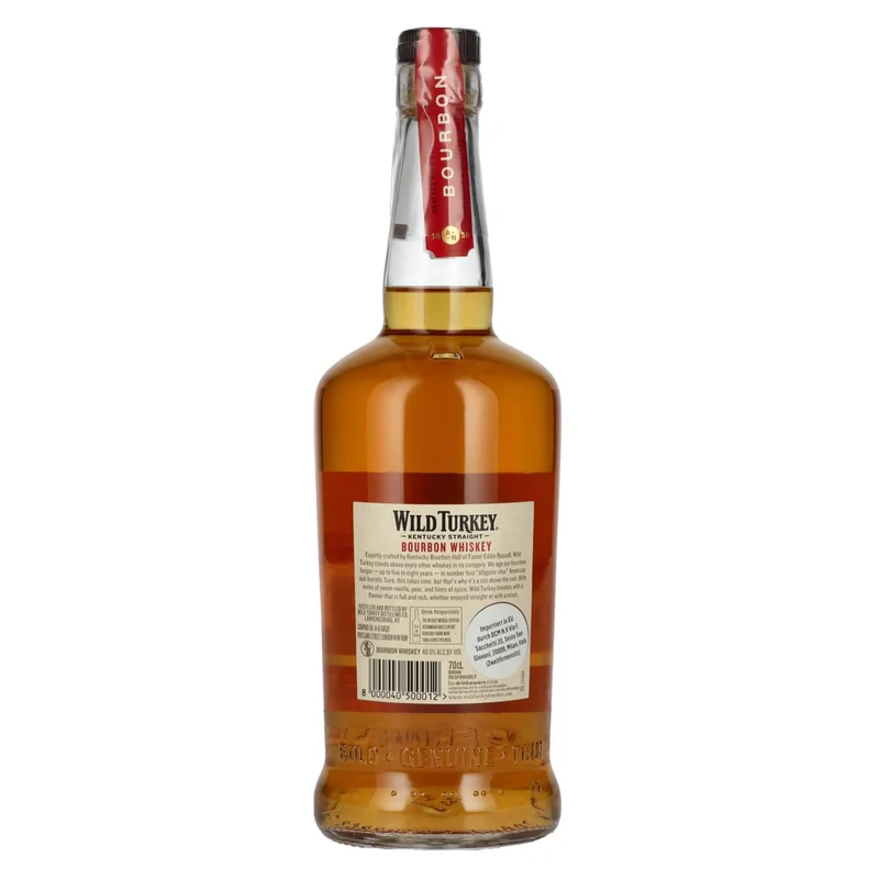 Wild Turkey Kentucky Straight BOURBON Whiskey 40,5% Vol. 0,7l
