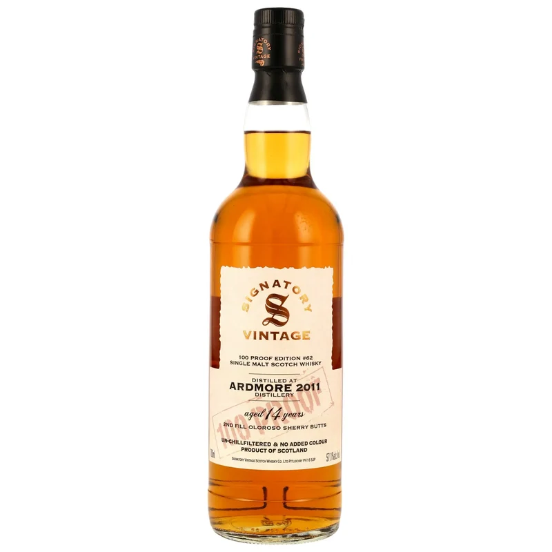 Ardmore 100 Proof Edition #62 14 Jahre 2011/2025