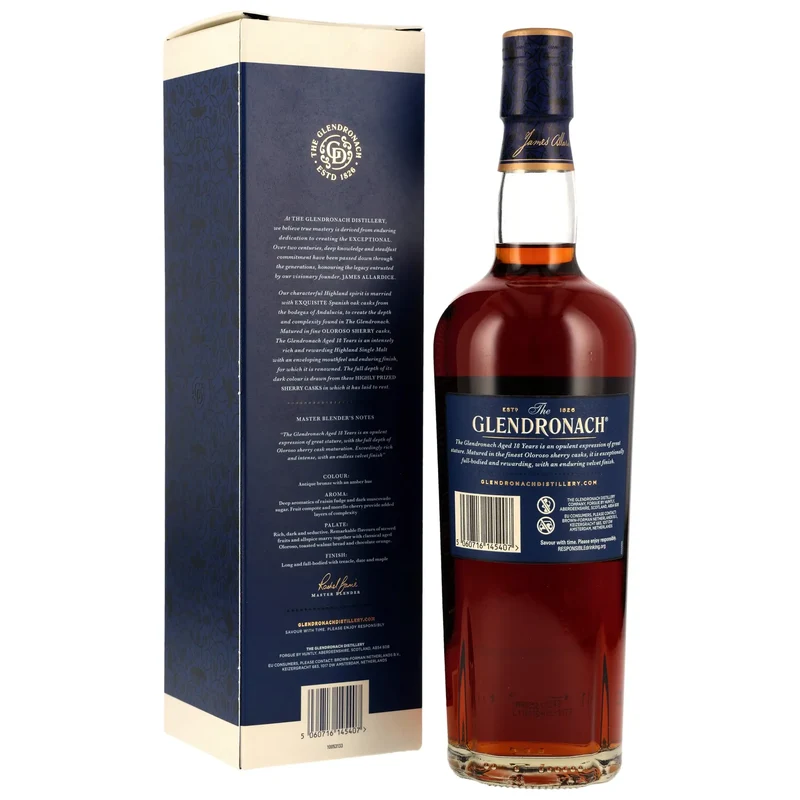 Glendronach Sherry Cask Matured 18 Jahre