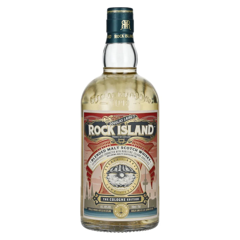 Douglas Laing ROCK ISLAND The Cologne Edition Blended Malt Limited Edition 48% Vol. 0,7l