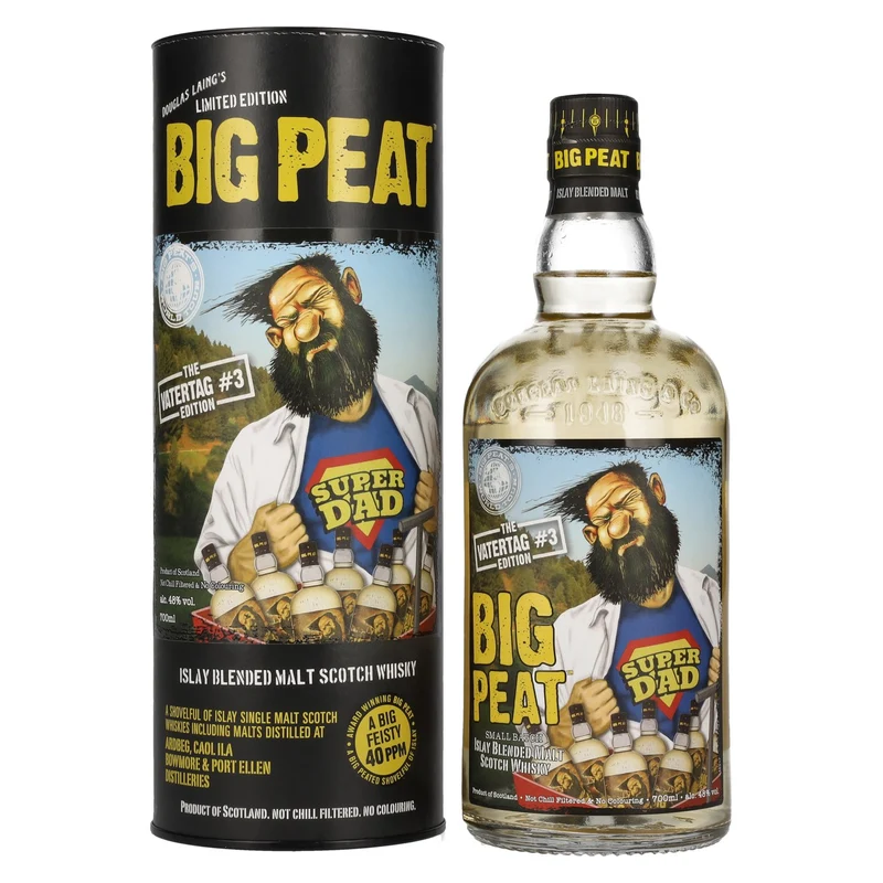 Douglas Laing BIG PEAT The VATERTAG Edition Batch #3 48% Vol. 0,7l in Geschenkbox