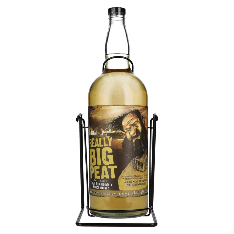 Douglas Laing BIG PEAT Islay Blended Malt 46% Vol. 4,5l mit Schwenkständer