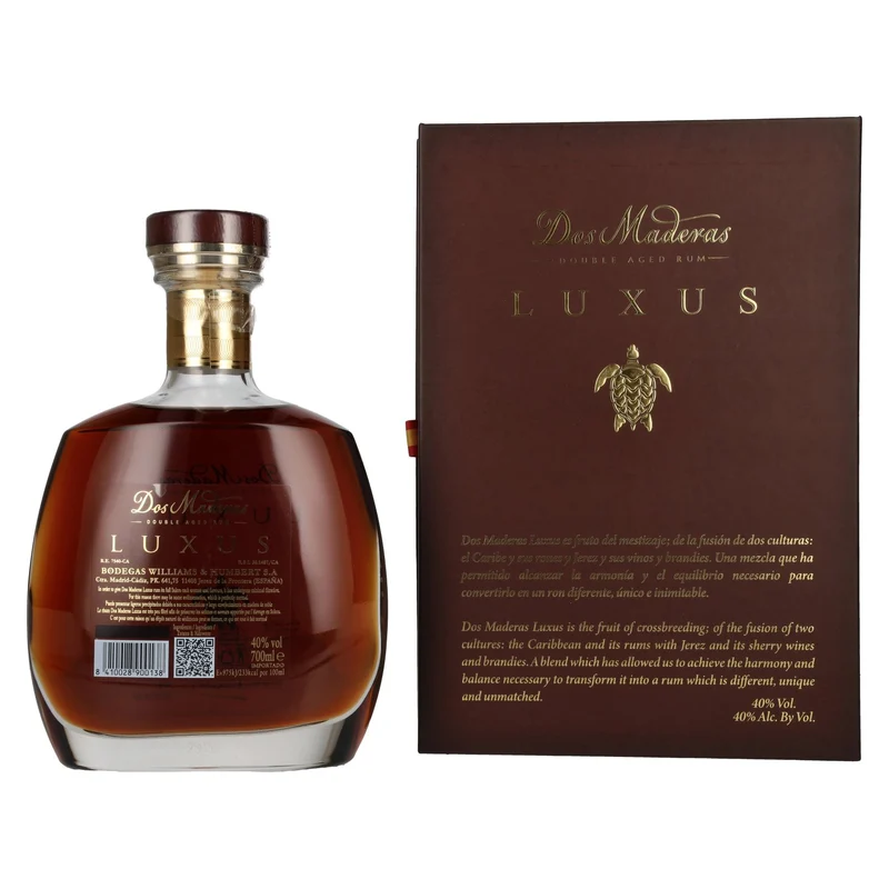 Dos Maderas LUXUS Double Aged Rum Limited Edition 40% Vol. 0,7l in Geschenkbox