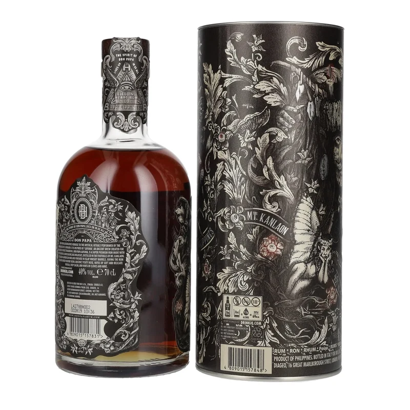Don Papa GAYUMA Rum 40% Vol. 0,7l in Geschenkbox