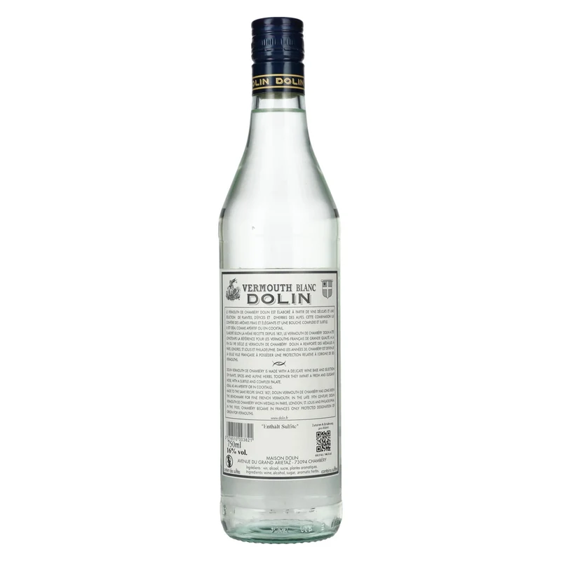 Dolin Vermouth de Chambéry BLANC 16% Vol. 0,75l