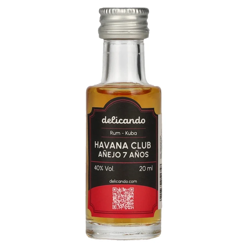 Havana Club Añejo 7 Años 40% Vol. 0,02l