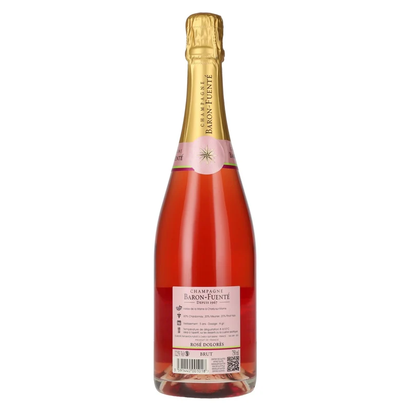 Baron-Fuenté ROSÉ DOLORÈS Champagne Brut 12,5% Vol. 0,75l