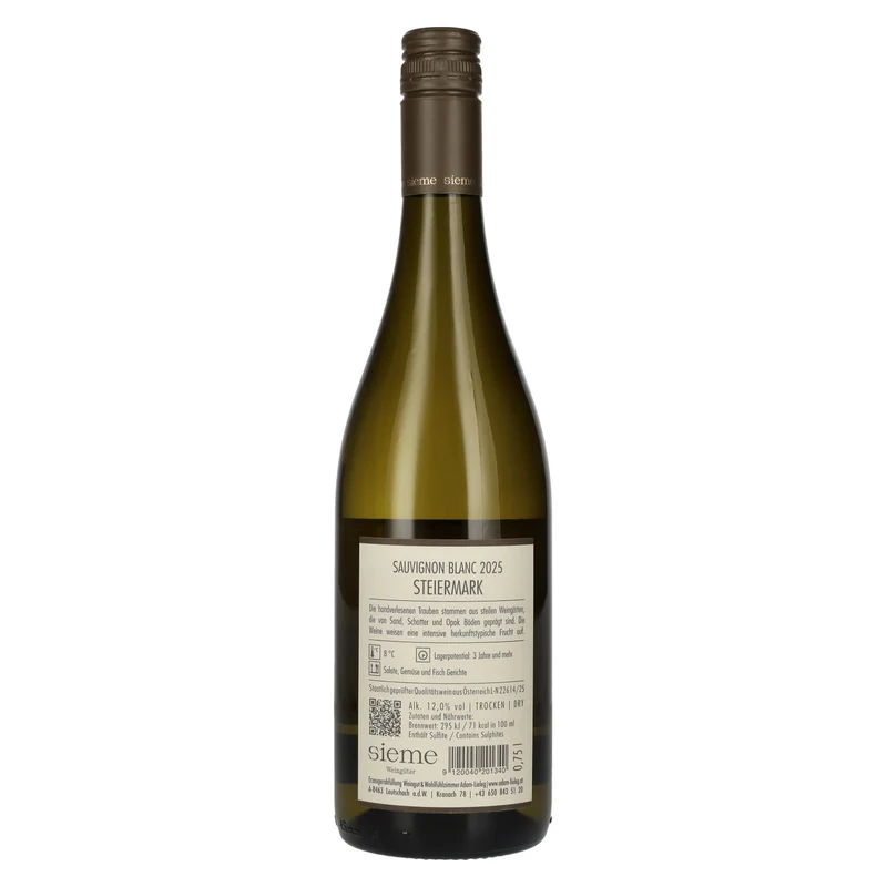 Adam-Lieleg Sauvignon Blanc Steiermark 2025 12% Vol. 0,75l