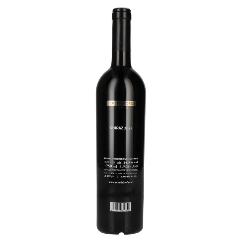 Scheiblhofer The Shiraz 2023 14,5% Vol. 0,75l