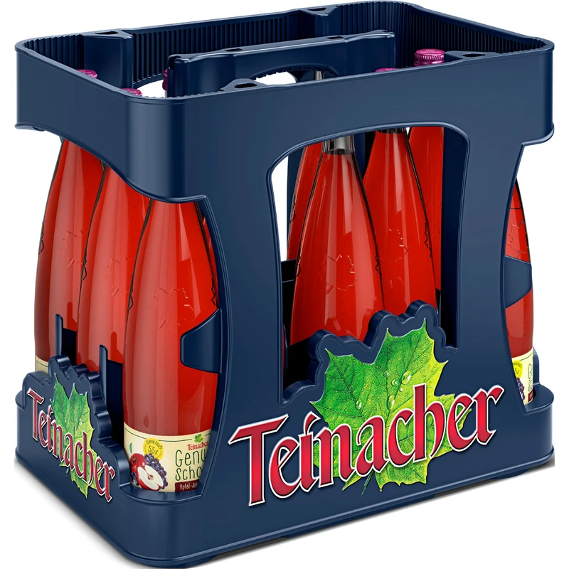 Teinacher Genuss-Schorle Apfel-Johannisbeere 12x 0,75 Liter (MEHRWEG)
