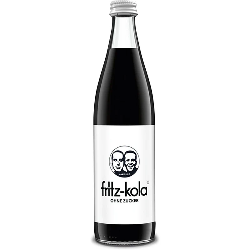Fritz Kola ohne Zucker 10x 0,5 Liter (MEHRWEG)