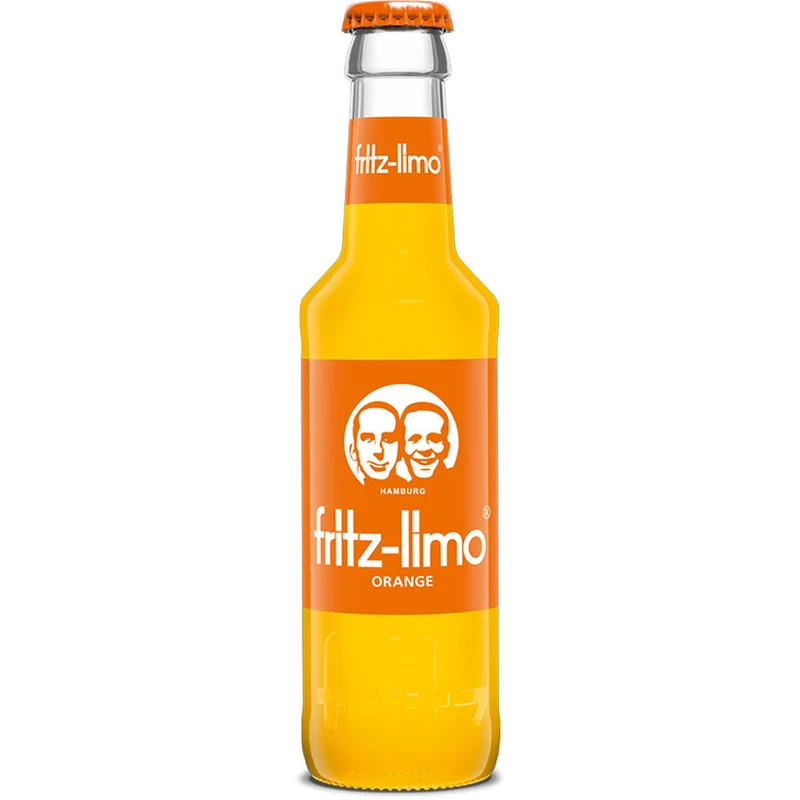 Fritz Limo Orangen Limonade 24x 0,2 Liter (MEHRWEG)