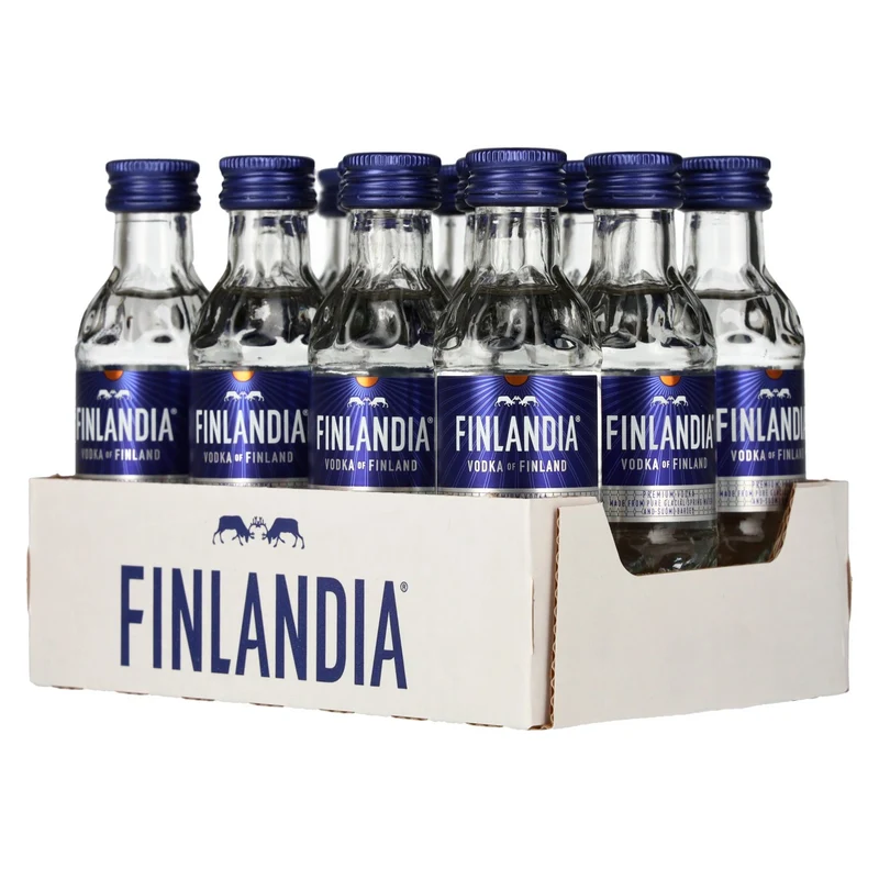 Finlandia Vodka of Finland 40% Vol. 12x0,05l