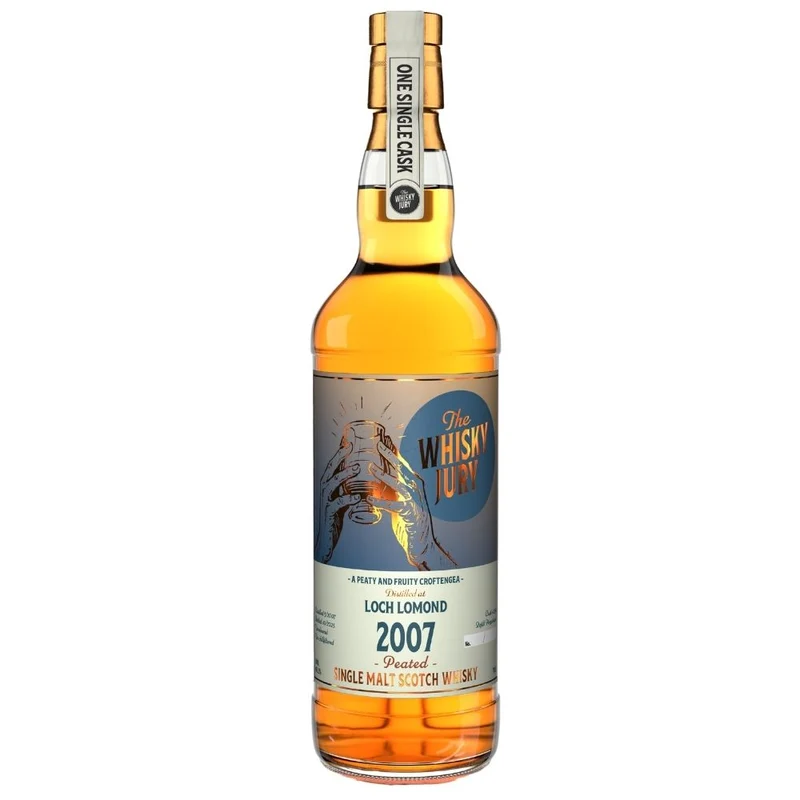 Croftengea (peated Loch Lomond) 18 Jahre 2007/2025 The Whisky Jury 49,2% 0,7l