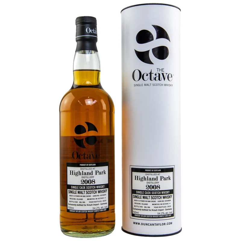 Highland Park 15 Jahre The Octave Duncan Taylor Cask #5036604 54,2% 0,7l
