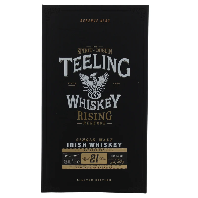 Teeling 21 Jahre Single Malt Rising Reserve No. 3 Ruby Port 46% 0,7l