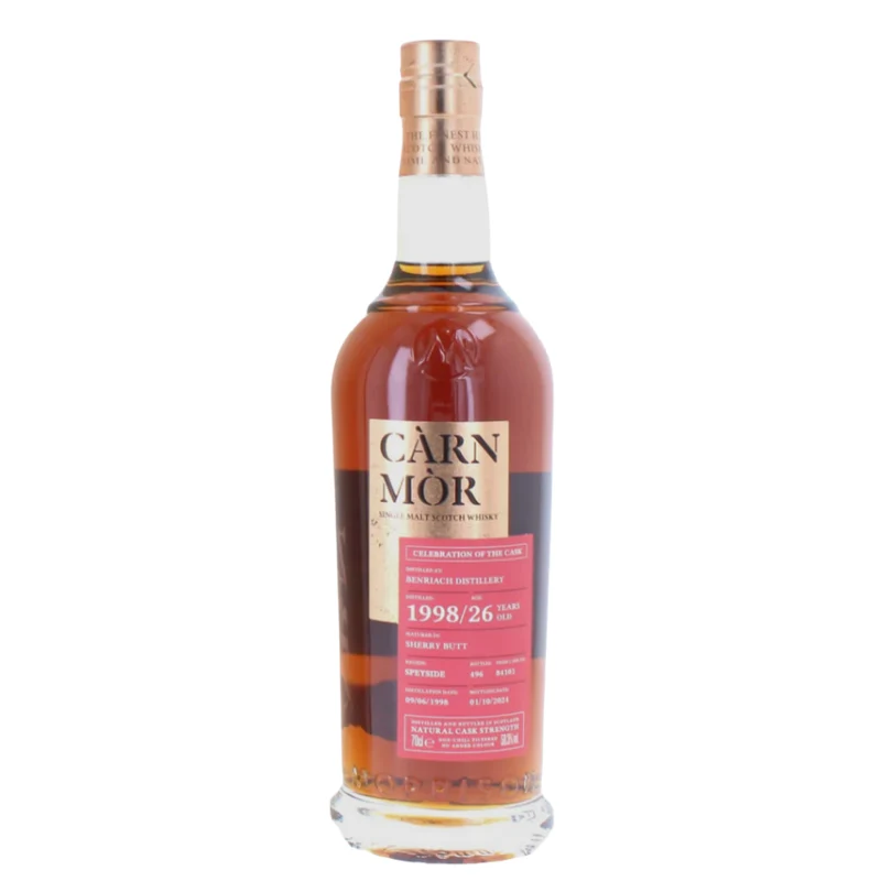 Benriach 26 Jahre 1998/2024 Jahre Carn Mor COC 59,3% 0,7l