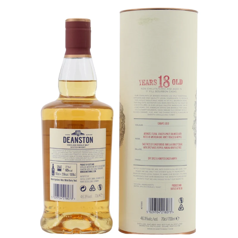 Deanston 18 Jahre 46,3% 0,7l