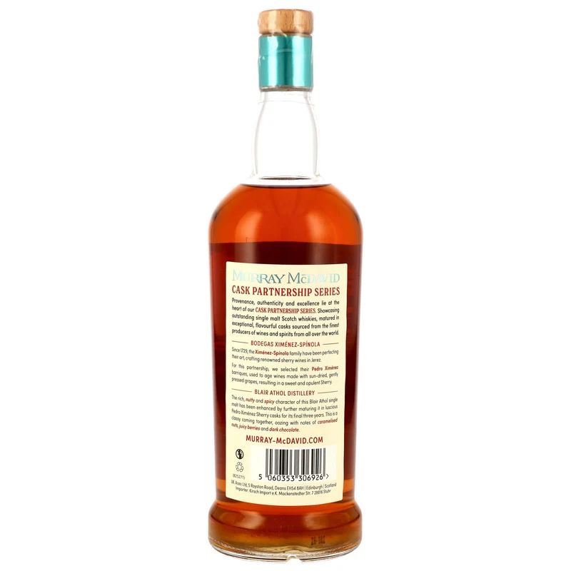 Blair Athol 9 Jahre 2016/2025 PX Sherry-Cask Partnership Murray McDavid 55,1% 0,7l