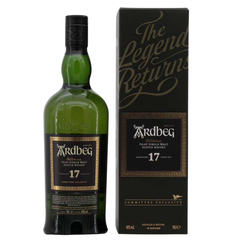 Ardbeg 17 Jahre Committee Exclusive 40% 0,7l