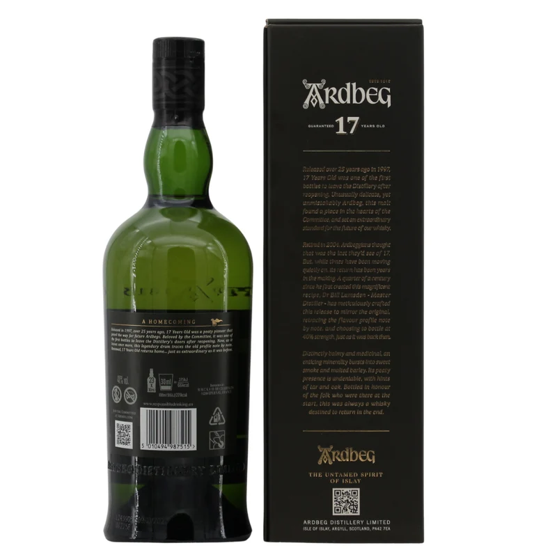 Ardbeg 17 Jahre Committee Exclusive 40% 0,7l