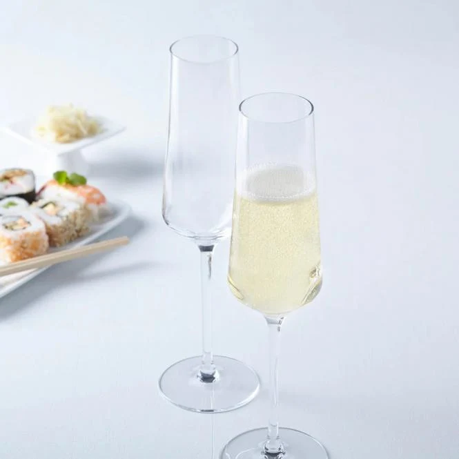 Leonardo Puccini Sektglas mit Gravur deines Logos / Designs 280 ml