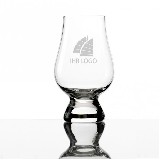 Glencairn Nosing Whiskyglas mit Gravur deines Logos / Designs