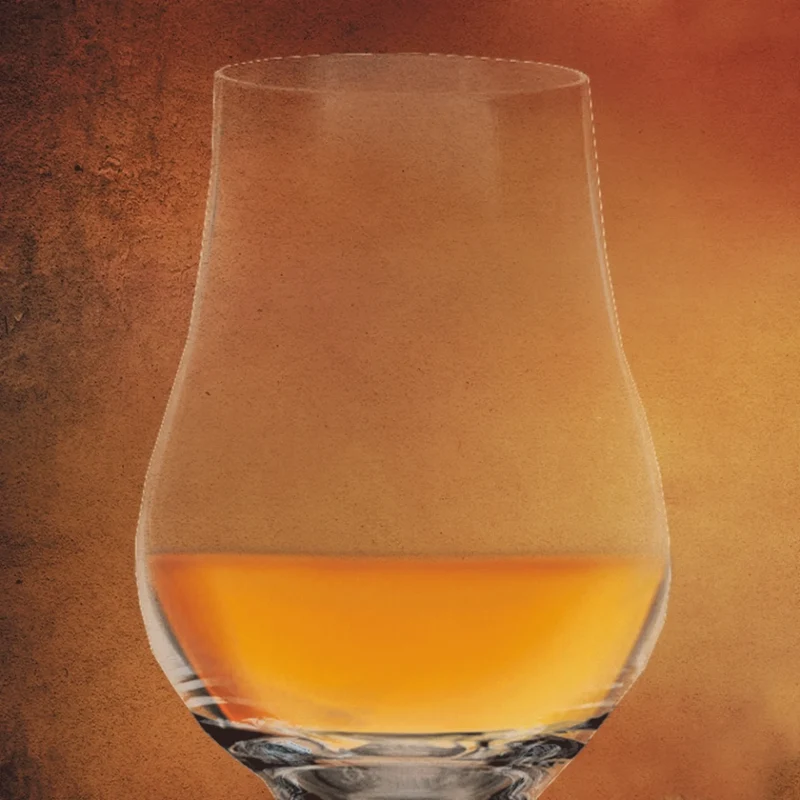 Graviertes Glencairn Nosing Whiskyglas mit Name, Spruch und Jahr