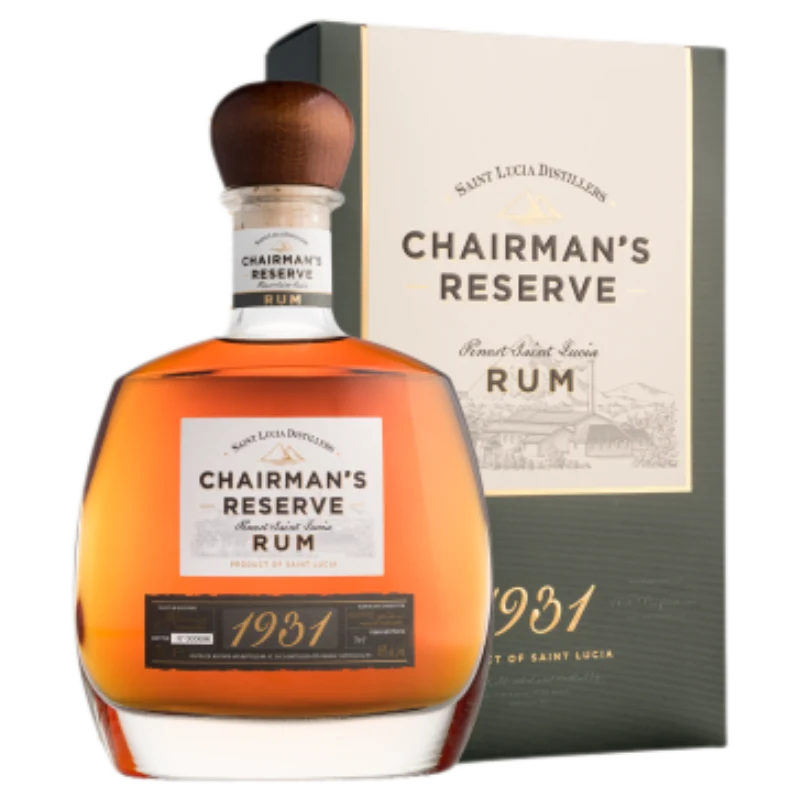 Rum Reserve Saint Lucia Finest Cuvée 1931 Chairman's