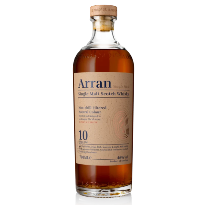 Arran Single Malt Scotch Whisky 10 Jahre alt
