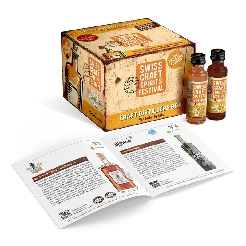 Swiss Craft Distillers Box 'Yellow Edition