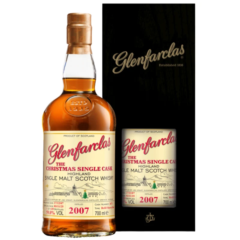 Glenfarclas 2007/2025 The Christmas Single Cask 59% 0,7l