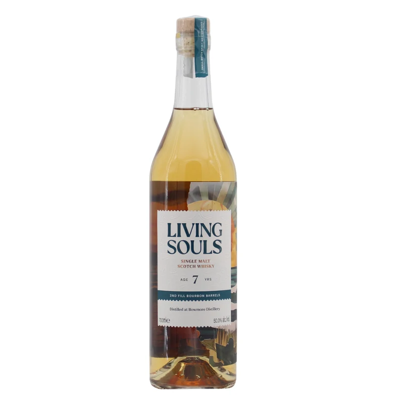 Bowmore 7 Jahre Living Souls 2nd Fill Bourbon Barrels 50% 0,7l