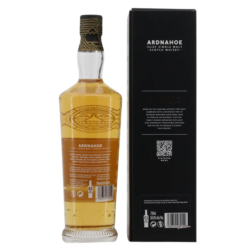 Ardnahoe 5 Jahre Cask Strength Batch No. 1 2025 60,9% 0,7l