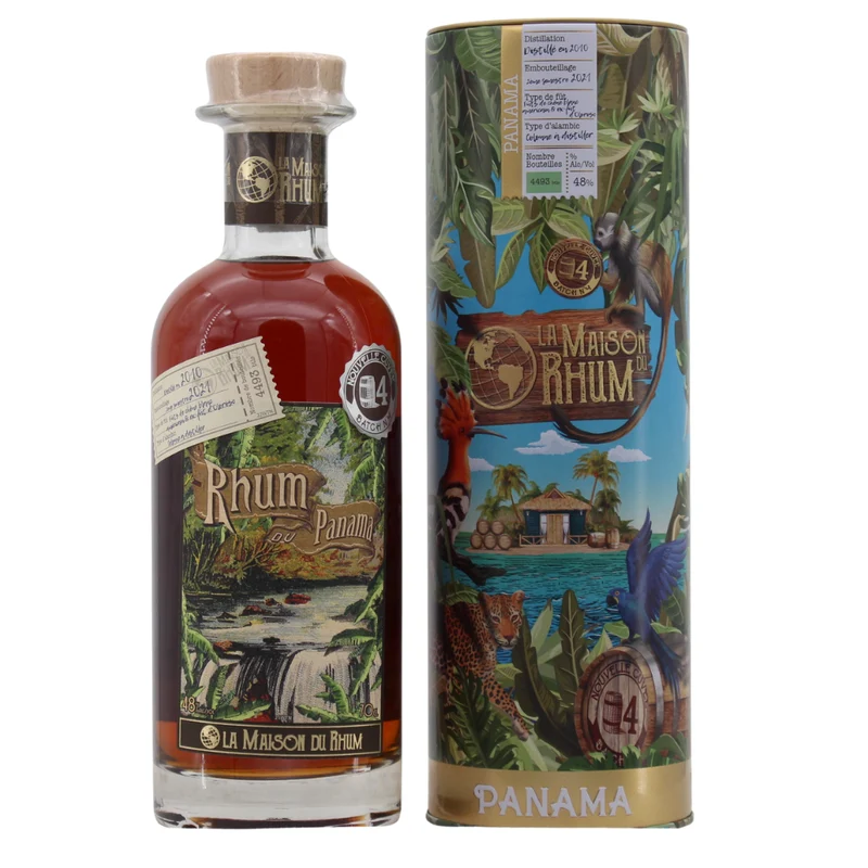 La Maison Du Rhum Panama 2010/2021 Batch No. 4 48% 0,7l