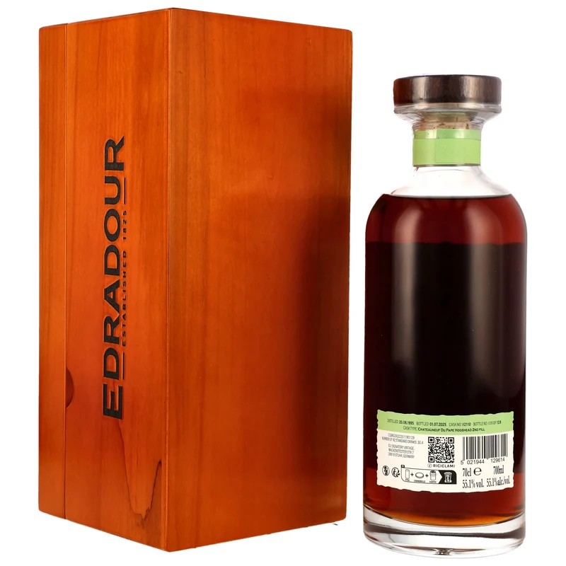Edradour 30 Jahre 1995/2025 Chateauneuf Du Pape Cask #2110 200th Aniversary 55,1% 0,7l