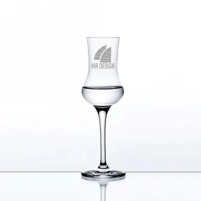 Grappaglas mit Gravur deines Logos / Designs