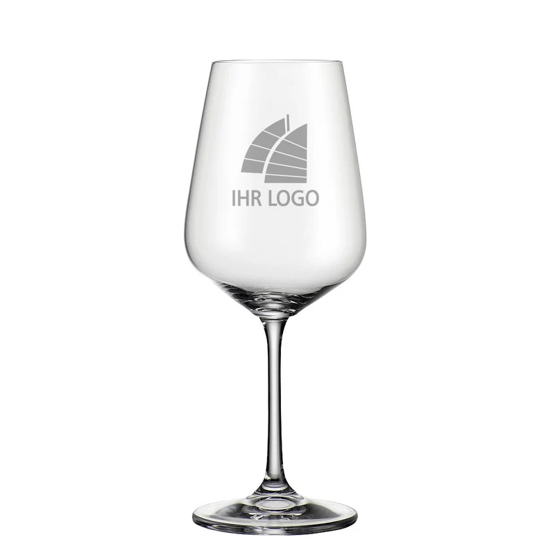 Weinglas mit Gravur deines Logos / Designs 480 ml