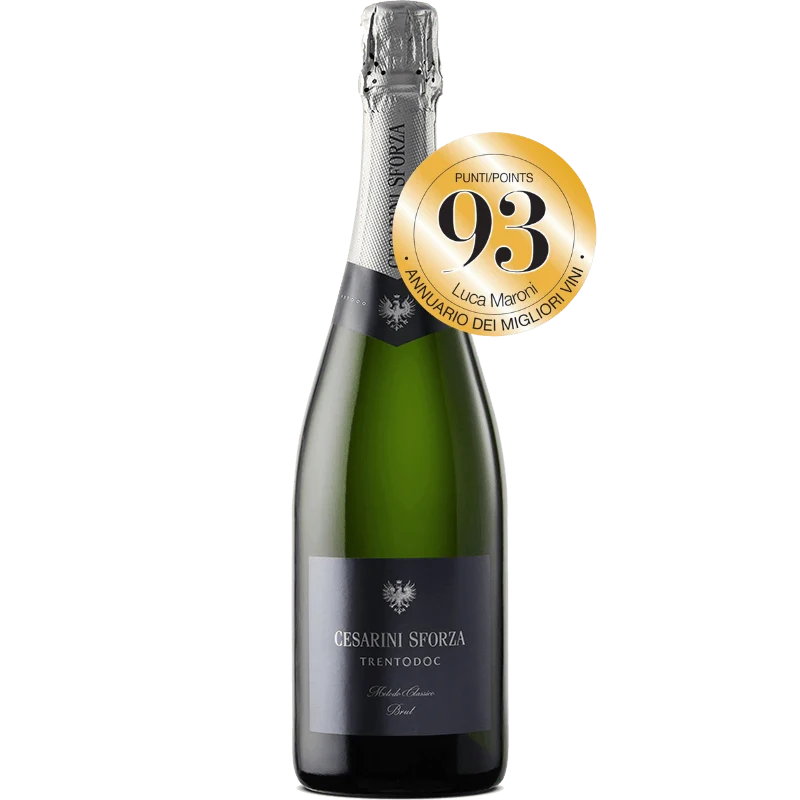 Spumante Brut Metodo Classico Trento DOC