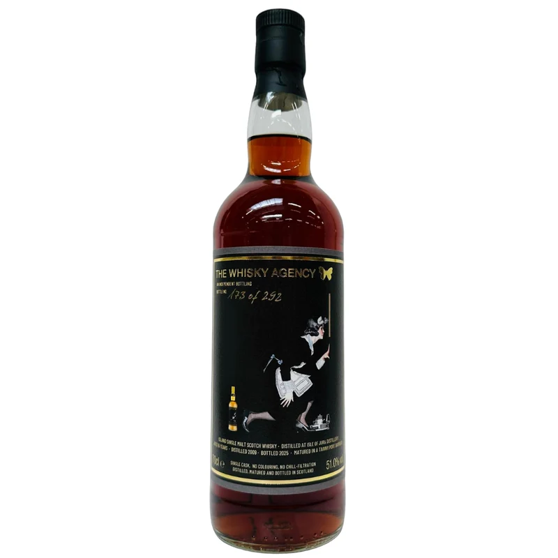 Isle Of Jura 16 Jahre 2009/2025 The Whisky Agency 51% 0,7l