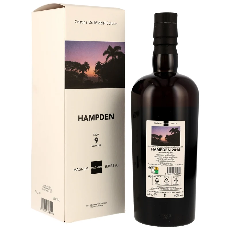 Hampden LROK 9 Jahre 2016/2025 Magnum Series#3 Jamaica Rum 60% 0,7l