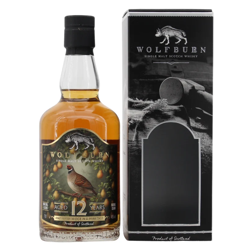 Wolfburn 12 Jahre Christmas Edition 2025 And A Partridge In A Pear Tree 46% 0,7l
