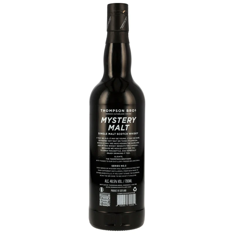 Mystery Malt Series No.3 Thompson Bros. 48,5% 0,7l