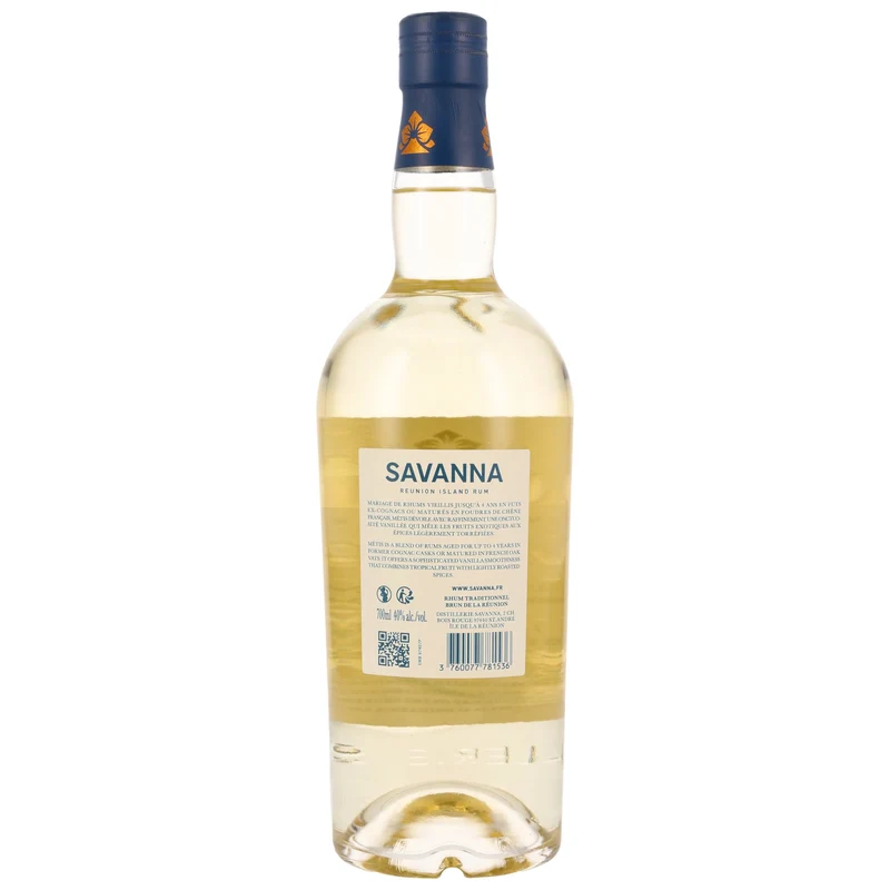 Savanna Metis Rhum Traditionnel 40% 0,7l