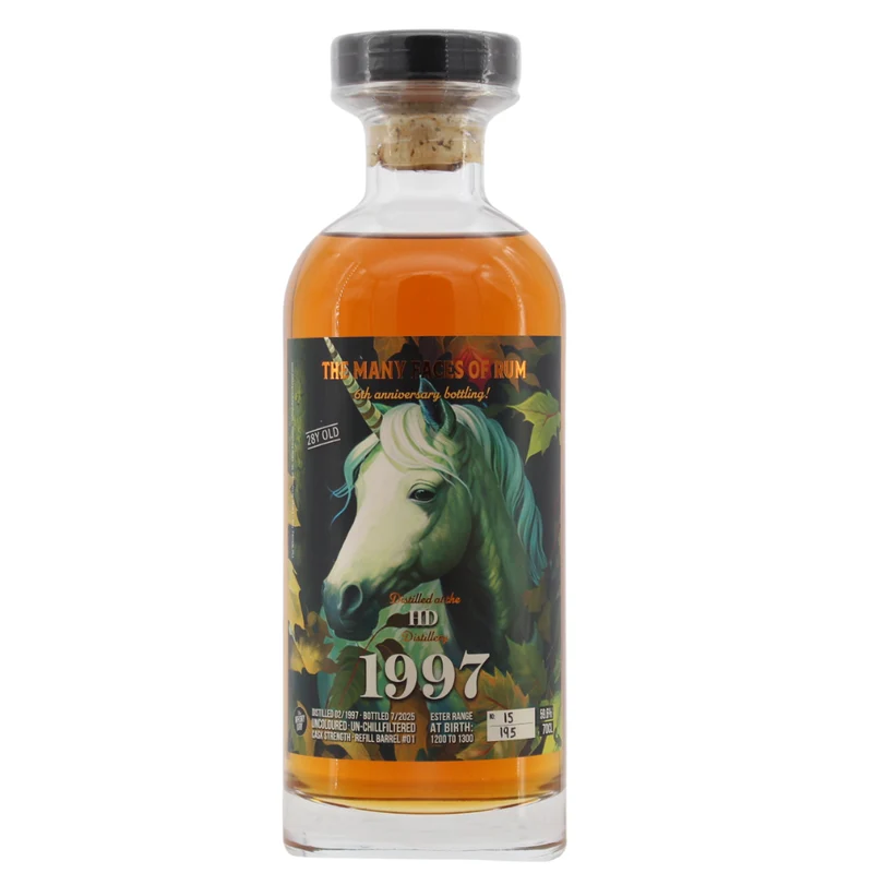 Hampden 28 Jahre 1997/2025 Many Faces of Rum #01 The Whisky Jury 59,6% 0,7l