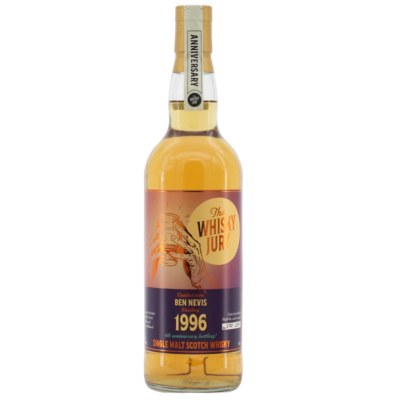 Ben Nevis 28 Jahre 1996/2025 6th Anniversary The Whisky Jury 48,2% 0,7l