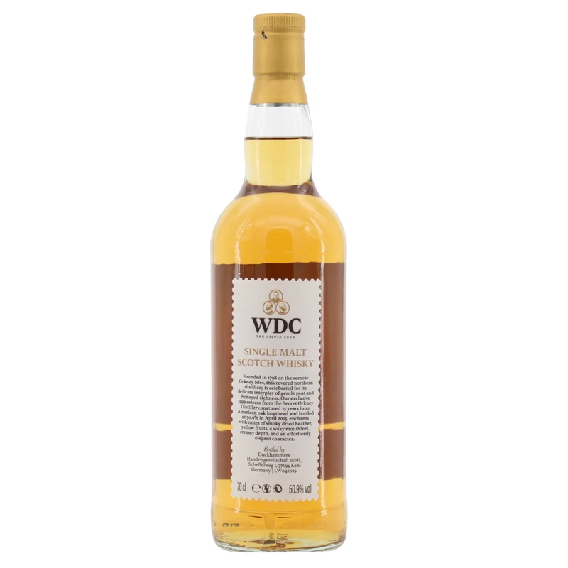 Secret Orkney (HP) 25 Jahre 1999/2025 Wu Dram Clan 50,9% 0,7l