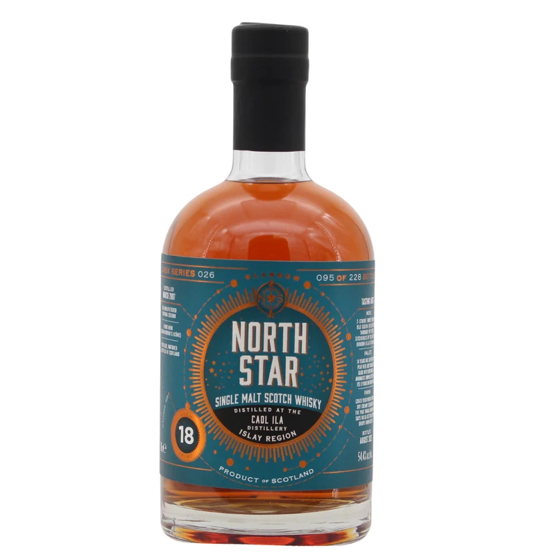 Caol Ila 18 Jahre 2007/2025 Cask Series 026 North Star Spirits 54,4% 0,7l