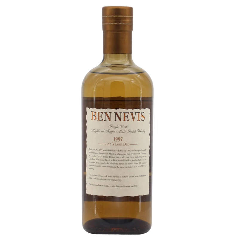 Ben Nevis 22 Jahre 1997/2019 Sherry Single Cask #199 for Alambic Classique 55,7% 0,7l