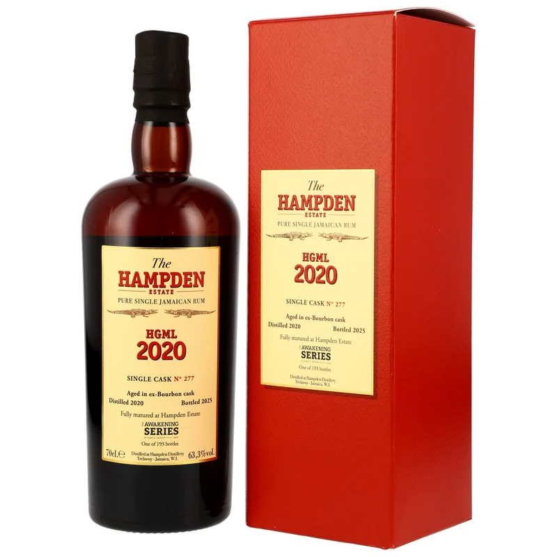 Hampden HGML 5 Jahre 2020/2025 The Awakening Series 63,3% 0,7l
